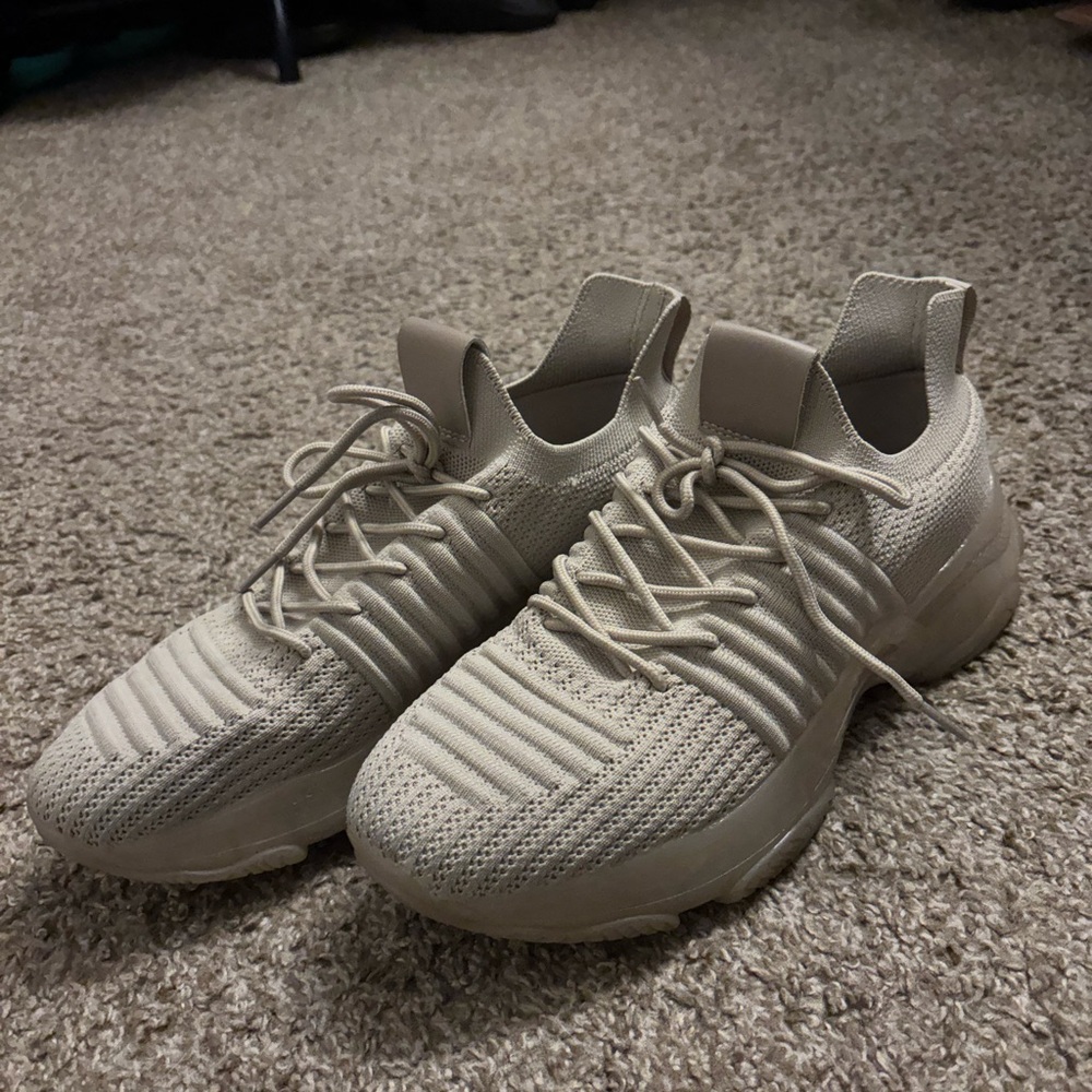 Apolo Women’s Beige Knit Sneakers